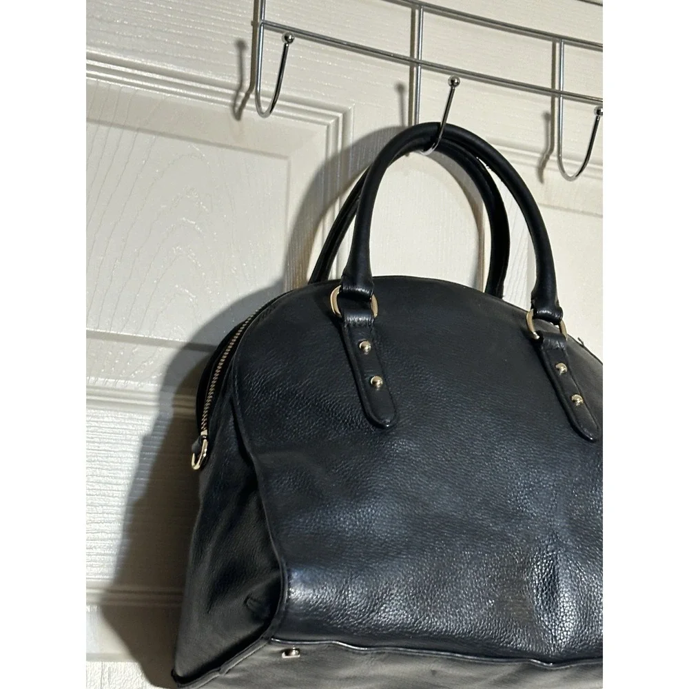 Kate Spade Black Leather Purse (missing‎ Strap)